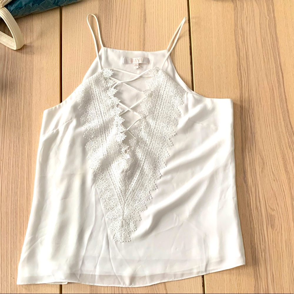 Nordstrom Wayf Criss Cross Cami Top